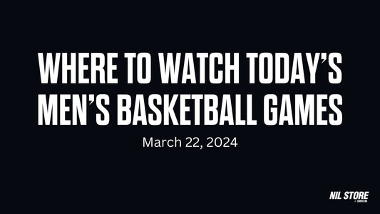 Where to Watch Today's NCAA Men's Basketball Tournament Games - March 22, 2024