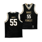 Wake Forest Men's Basketball Black Jersey - Owen Kmety | #55