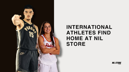 How International Athletes Like Zach Edey Thrive At NIL Store