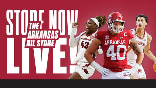 Arkansas NIL Store Opens Featuring Officially Licensed NIL Apparel