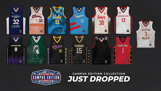 The Campus Edition Basketball Jersey Collection is Here!