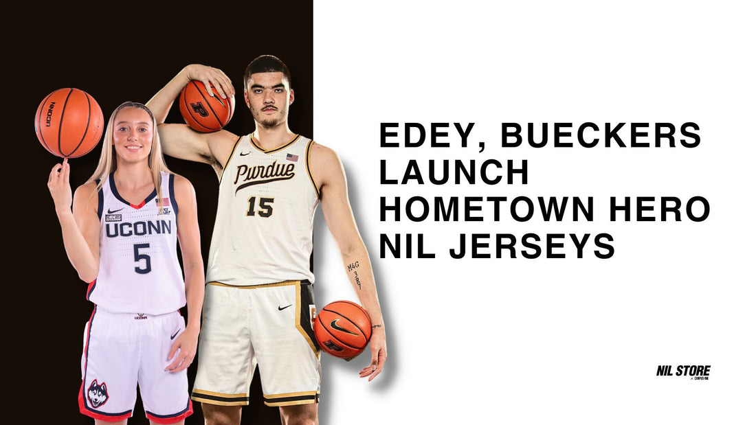 Edey, Bueckers Launch 'Hometown Hero' NIL Jerseys