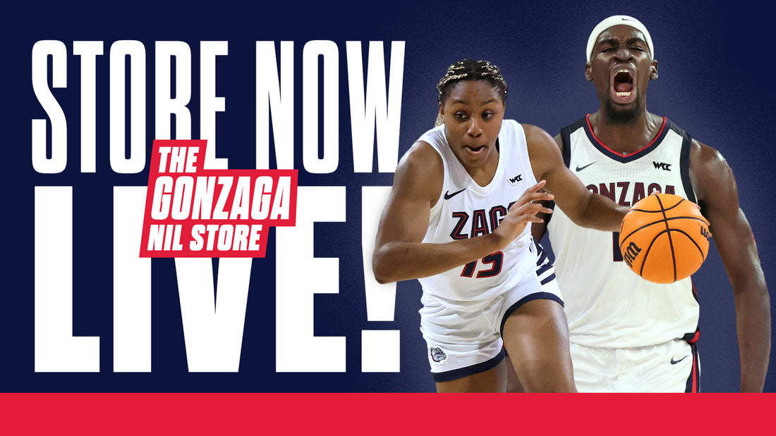 NIL Store Launches For Gonzaga Athletes Providing Officially Licensed NIL Apparel