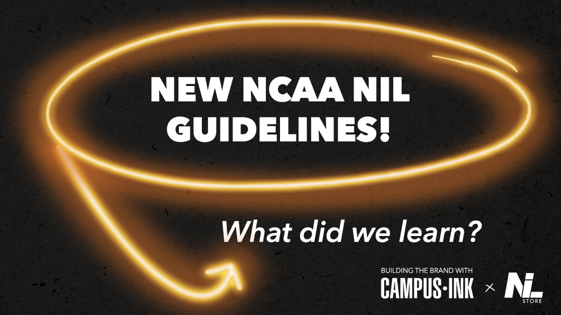 Takeaways from the NCAA's New NIL Guidelines
