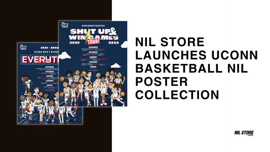 NIL Store Launches UConn NIL Poster/Merch Collection Featuring Auriemma’s Shut Up and Games Mantra