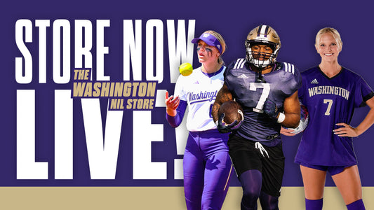 Officially Licensed University of Washington NIL Store Officially Opens for Husky Athletes