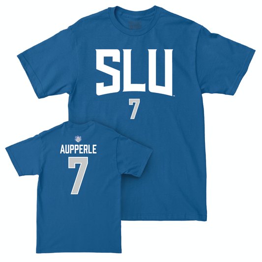 Saint Louis Women's Volleyball Royal Sideline Tee  - Kate Aupperle