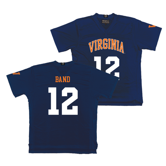Virginia Men's Lacrosse Navy Jersey - Chase Band | #12
