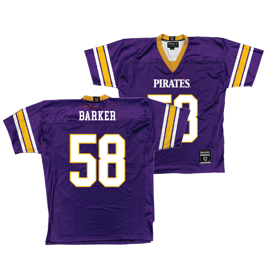 East Carolina Purple Football Jersey - Jackson Barker | #58