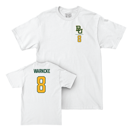 Baylor Softball White Logo Comfort Colors Tee - Lexie Warncke Small