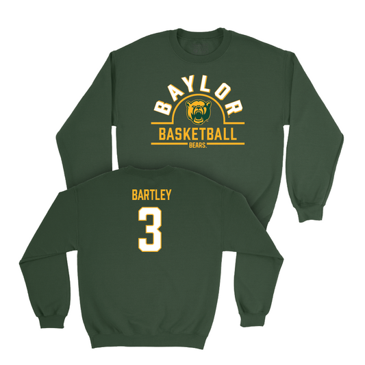 Baylor Women's Basketball Forest Green Arch Crew - Madison Bartley Small
