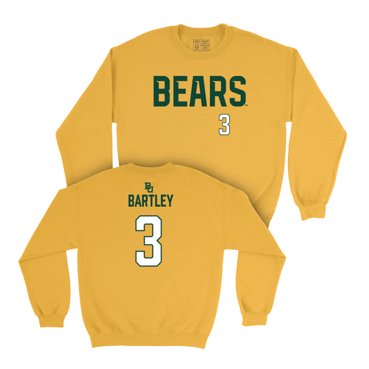 Baylor Women's Basketball Gold Bears Crew - Madison Bartley Small