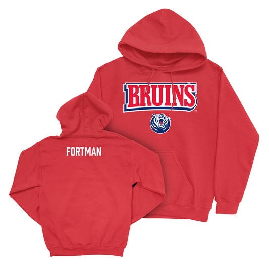 Belmont Track and Field Red Bruins Hoodie - Alexa Fortman Small
