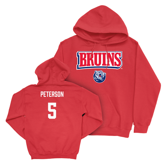 Belmont Volleyball Red Bruins Hoodie - Ally Peterson Small