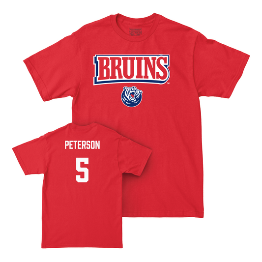 Belmont Volleyball Red Bruins Tee - Ally Peterson Small