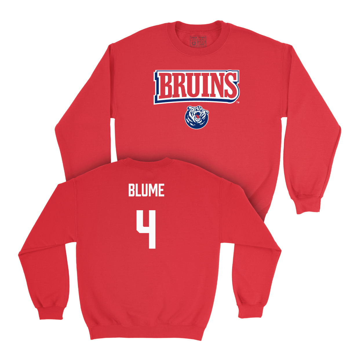 Belmont Softball Red Bruins Crew Small / Brenna Blume | #4