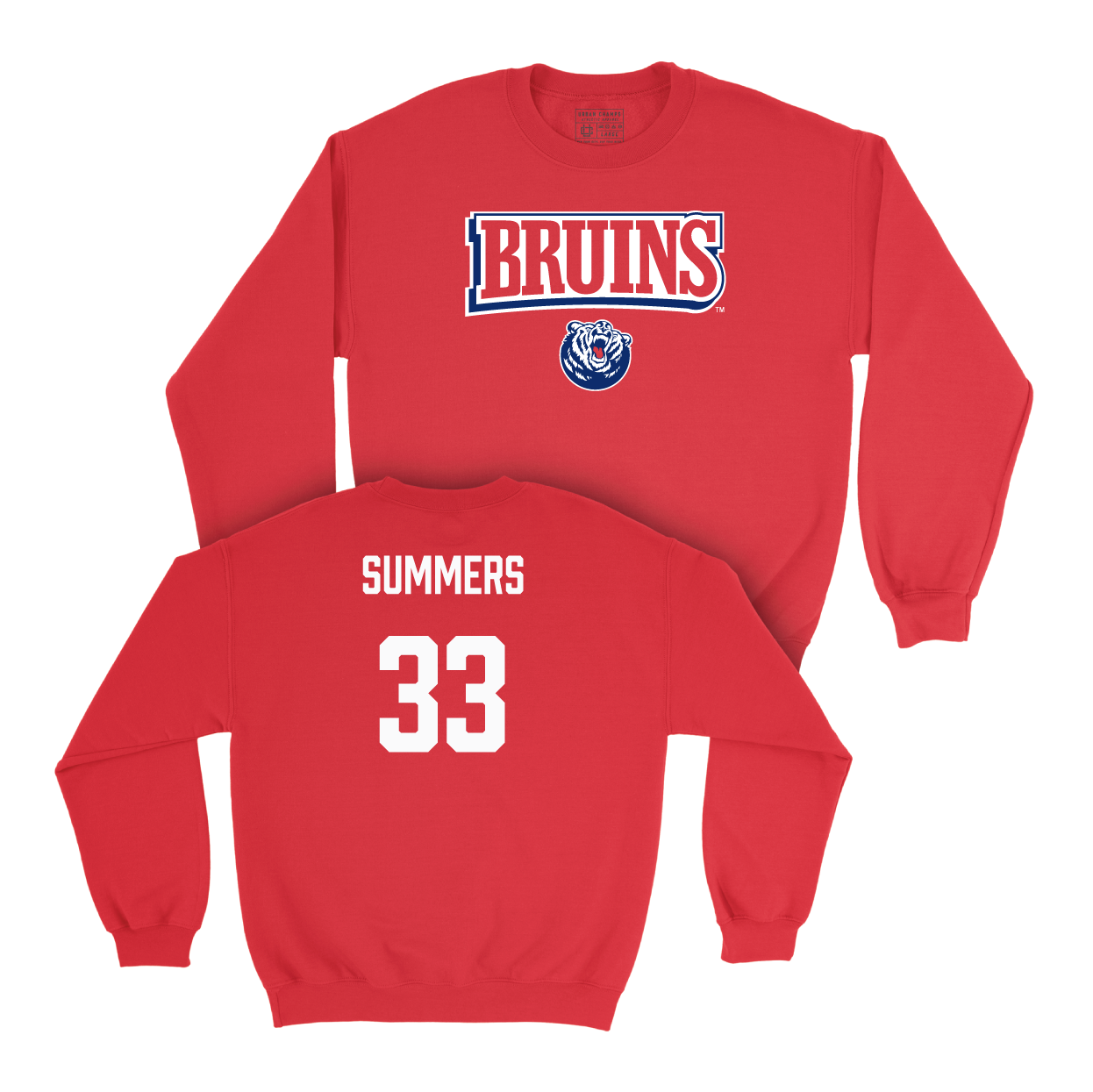 Belmont Softball Red Bruins Crew Small / Emma Summers | #33