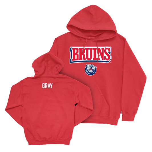 Belmont Track and Field Red Bruins Hoodie - Jayden Gray Small