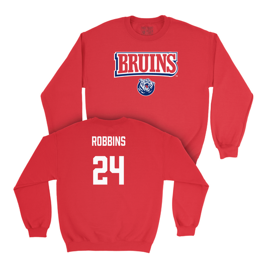 Belmont Men's Basketball Red Bruins Crew Small / Keith Robbins | #24