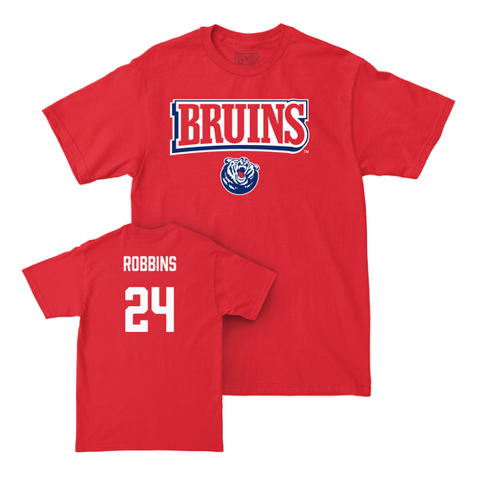 Belmont Men's Basketball Red Bruins Tee Small / Keith Robbins | #24