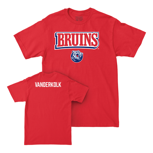 Belmont Track and Field Red Bruins Tee - Kevin Vanderkolk Small