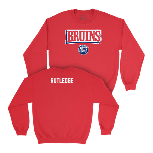 Belmont Men's Cheerleading Red Bruins Crew - Rimes Rutledge Small