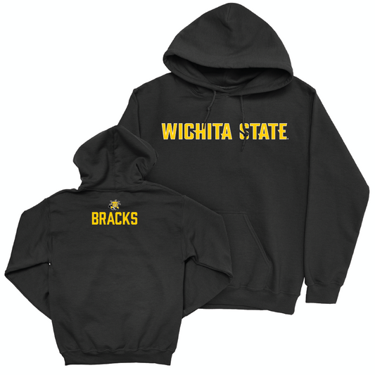 Wichita State Men's Tennis Black Sideline Hoodie  - Luke Bracks