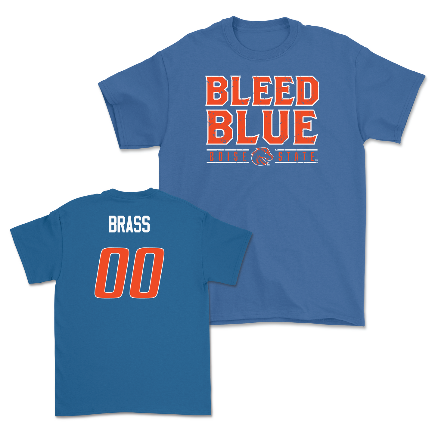 Boise State Women's Soccer Blue "Bleed Blue" Tee - Jazmyn Brass