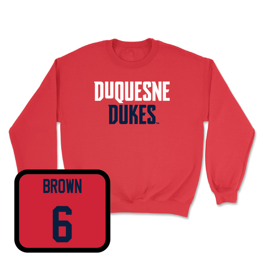 Duquesne Football Red Dukes Crew - Keshawn Brown