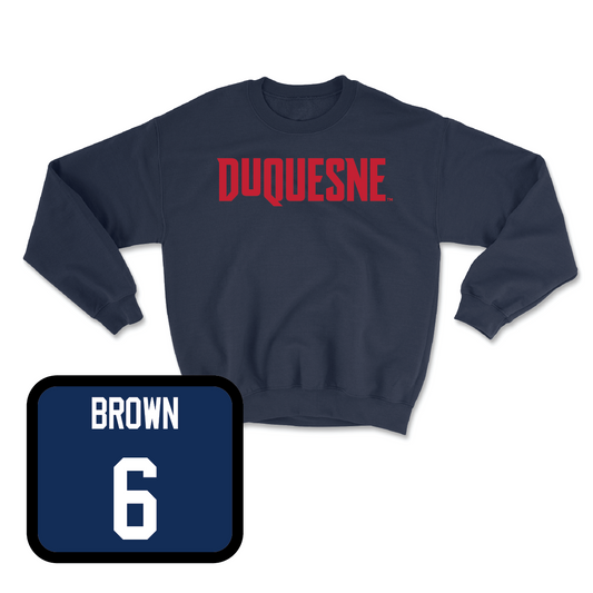 Duquesne Football Navy Duquesne Crew - Keshawn Brown