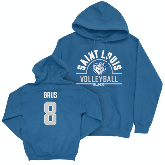 Saint Louis Women's Volleyball Royal Arch Hoodie  - Addy Brus