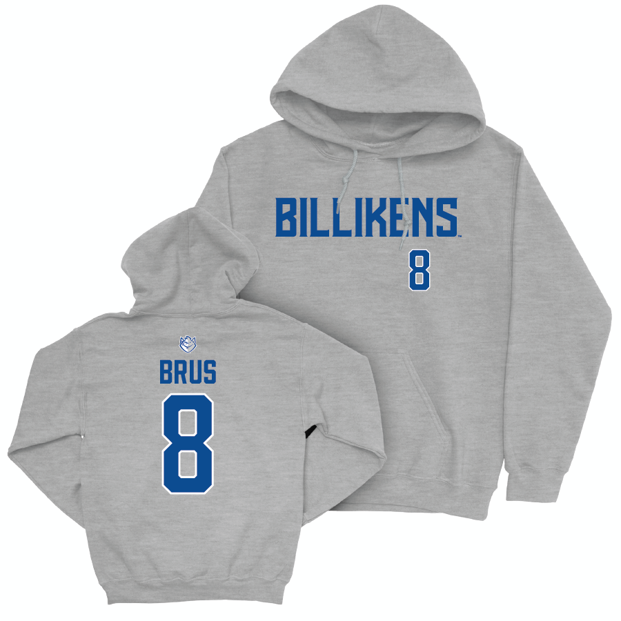 Saint Louis Women's Volleyball Sport Grey Billikens Hoodie  - Addy Brus