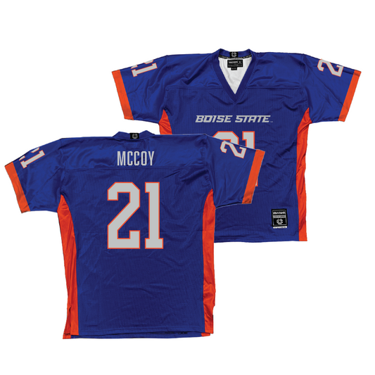 Boise State Football Blue Jerseys Jersey - A'Marion MCcoy | #21 Youth Small