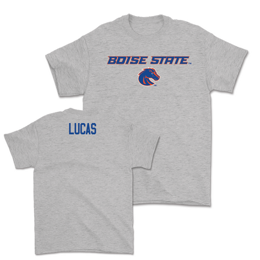Boise State Women's Gymnastics Sport Grey Classic Tee - Brantley Lucas Youth Small