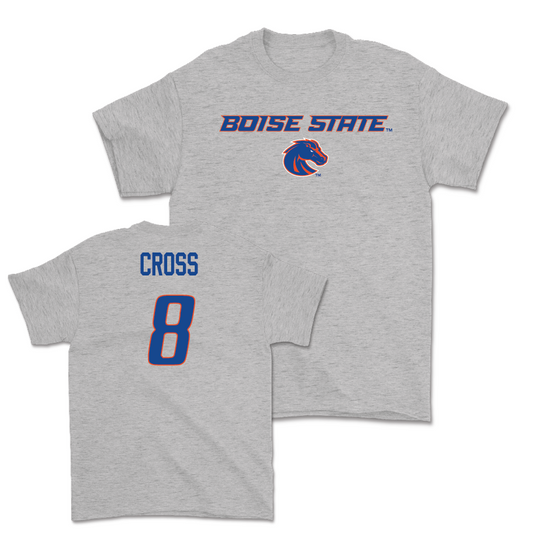 Boise State Women's Soccer Sport Grey Classic Tee - Carly Cross Youth Small