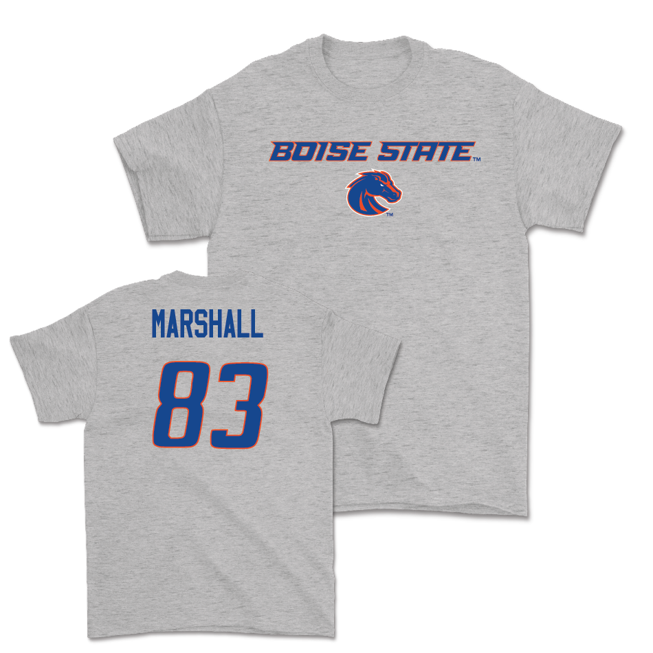 Boise State Football Sport Grey Classic Tee - Chris Marshall Youth Small