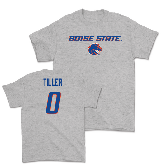Boise State Football Sport Grey Classic Tee - CJ Tiller Youth Small
