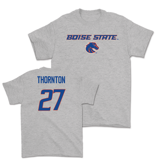 Boise State Football Sport Grey Classic Tee - Dionte Thornton Youth Small