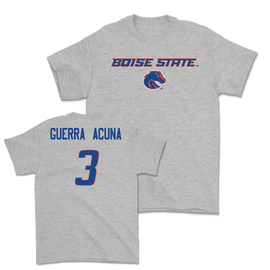 Boise State Women's Beach Volleyball Sport Grey Classic Tee - Emilia Guerra Acuna Youth Small