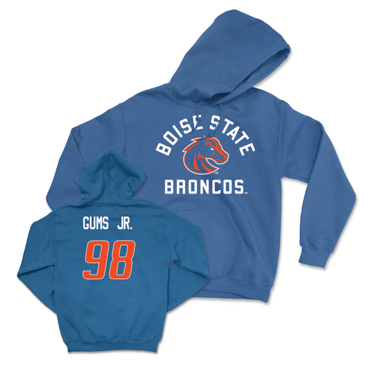 Boise State Football Blue Arch Hoodie - Herbert Gums Jr. Youth Small