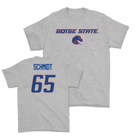 Boise State Football Sport Grey Classic Tee - Hall Schmidt Youth Small