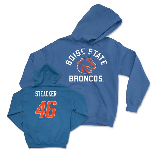 Boise State Football Blue Arch Hoodie - Hunter Steacker Youth Small