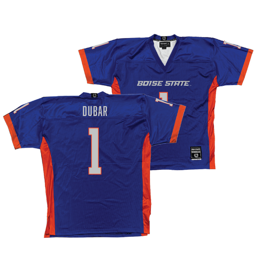 Boise State Football Blue Jerseys Jersey - Jambres Dubar | #1 Youth Small