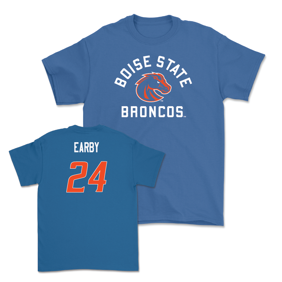 Boise State Football Blue Arch Tee - Jeremiah Earby Youth Small