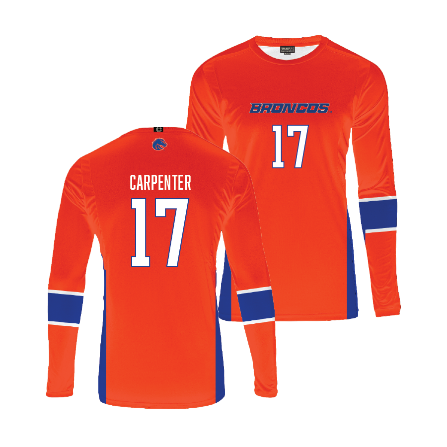 Boise State Women's Volleyball Orange Jersey - Kayleigh Carpenter | #17 Youth Small