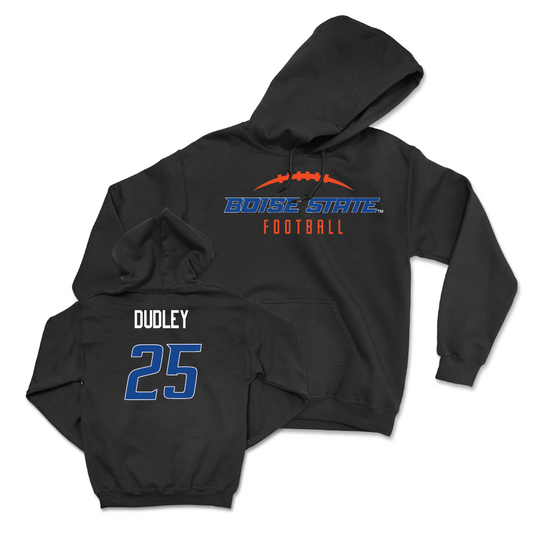 Boise State Football Black Gridiron Hoodie - Kaden Dudley Youth Small