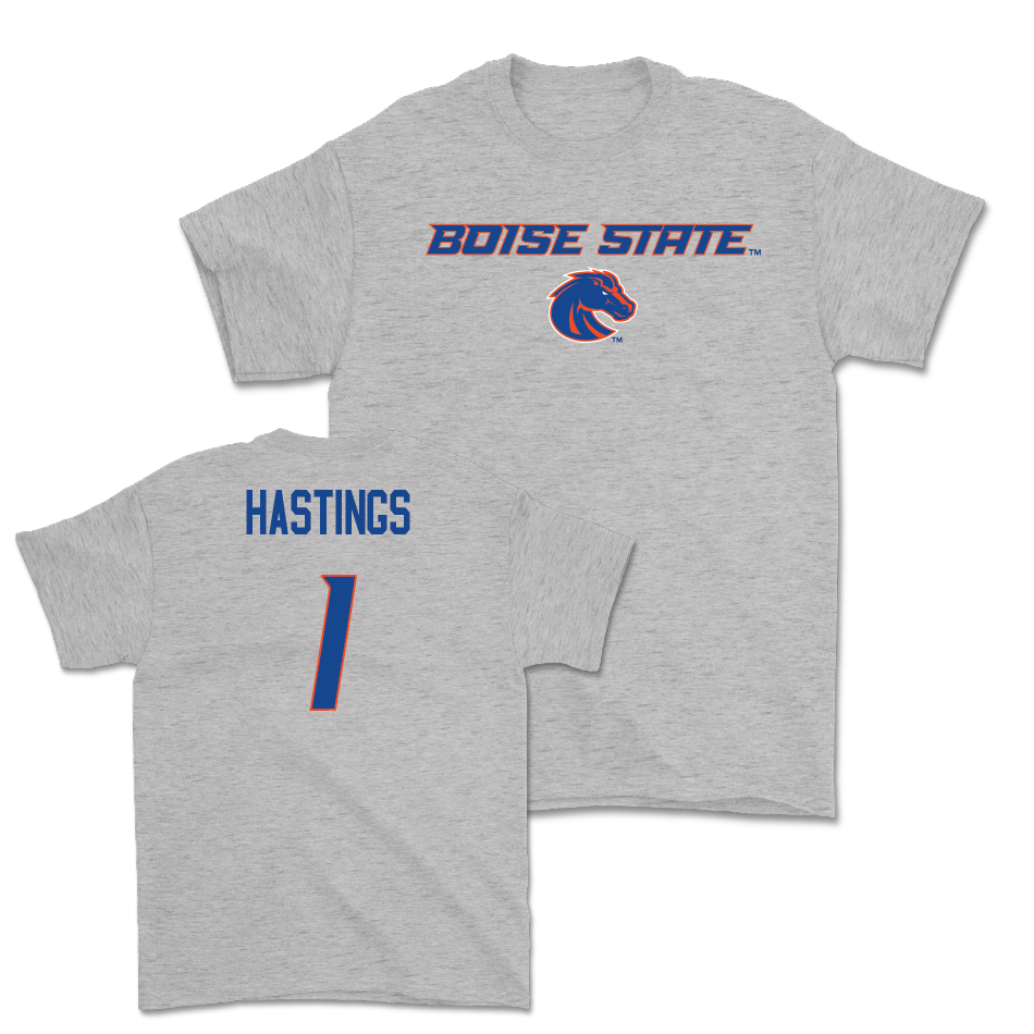 Boise State Women's Volleyball Sport Grey Classic Tee - Kendall Hastings Youth Small