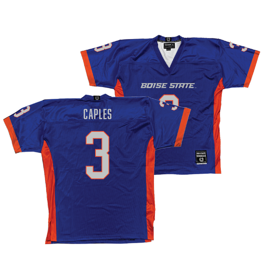 Boise State Football Blue Jerseys Jersey - LaTrell Caples | #3 Youth Small