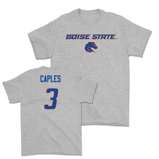 Boise State Football Sport Grey Classic Tee - LaTrell Caples Youth Small