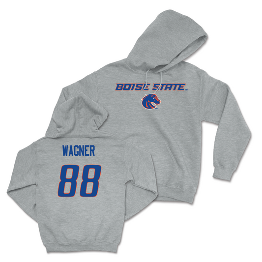 Boise State Football Sport Grey Classic Hoodie - Matt Wagner Youth Small
